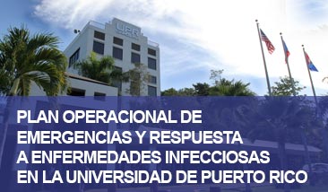 Imagen para plan operacional de emergencias y respuesta a enfermedades infecciosas en la UPR
