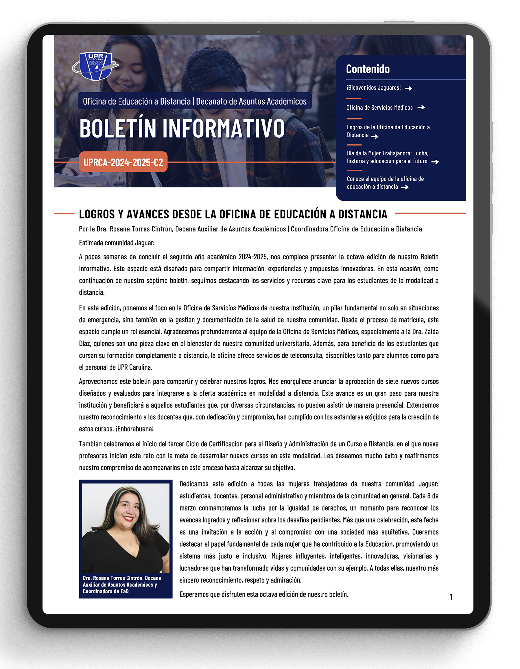 Boletín Informativo # 8