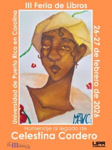 Afiche 3ra Feria del Libro UPR Carolina